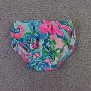 Lilly Pulitzer Baby Bloomer Diaper Cover 18-24 Months Multicolor Colorful